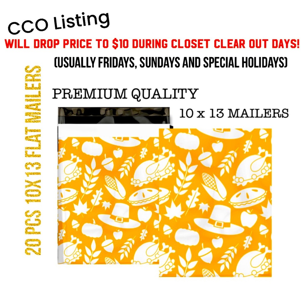 10X13 Mailers - harvest fall pumpkin price fixed at 10 CCO